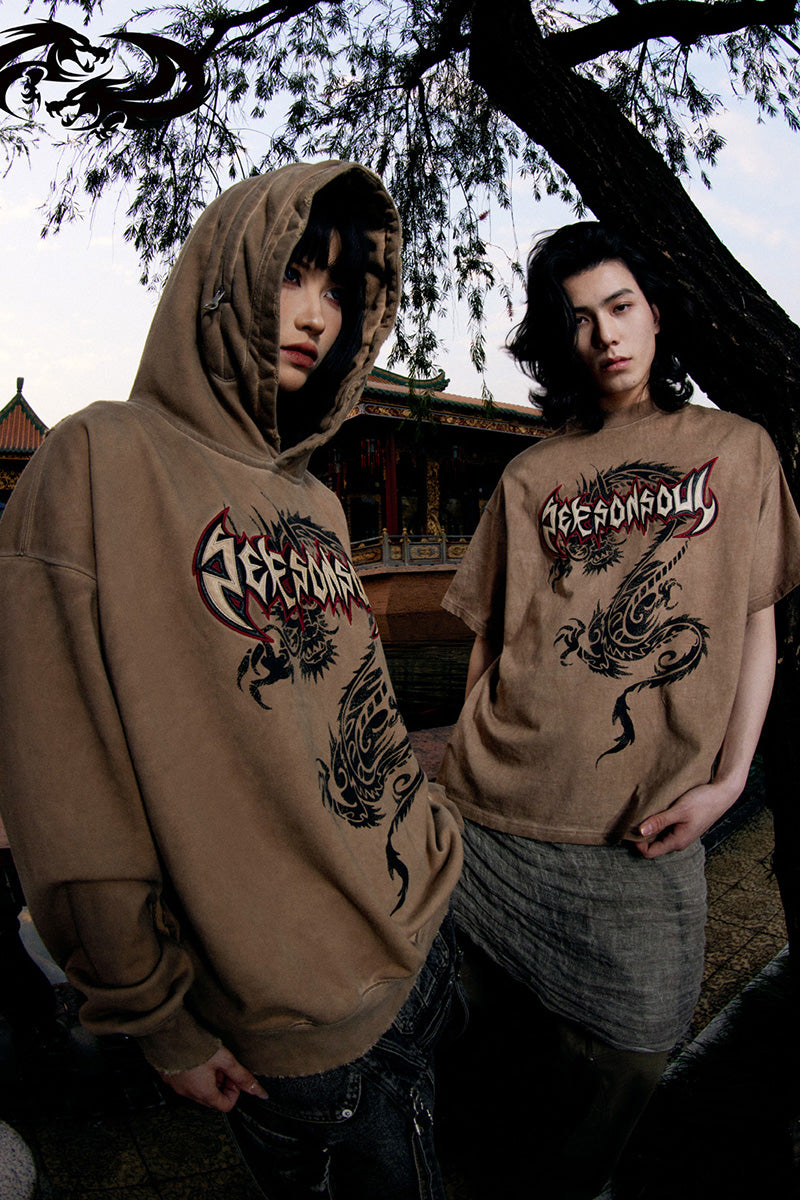 Personsoul Chinese Year Of The Dragon Hoodie and Tee