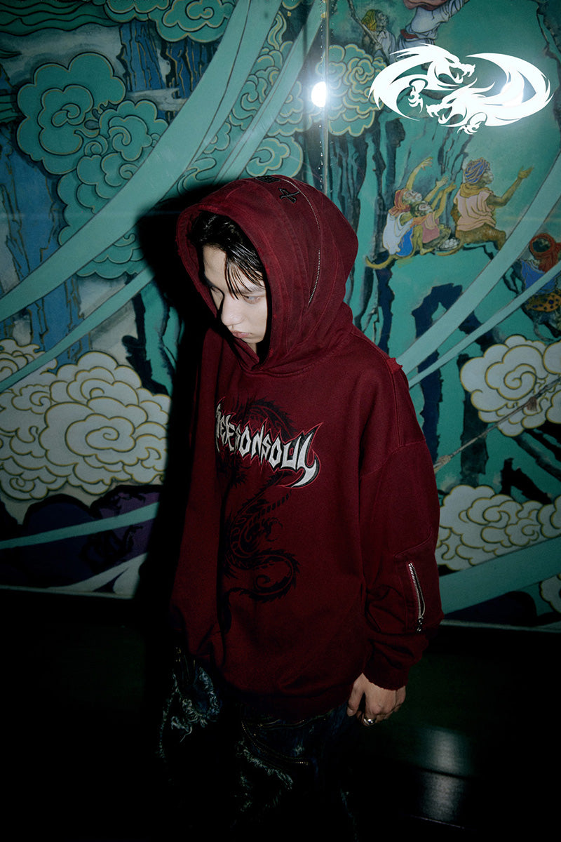 Personsoul Chinese Year Of The Dragon Hoodie