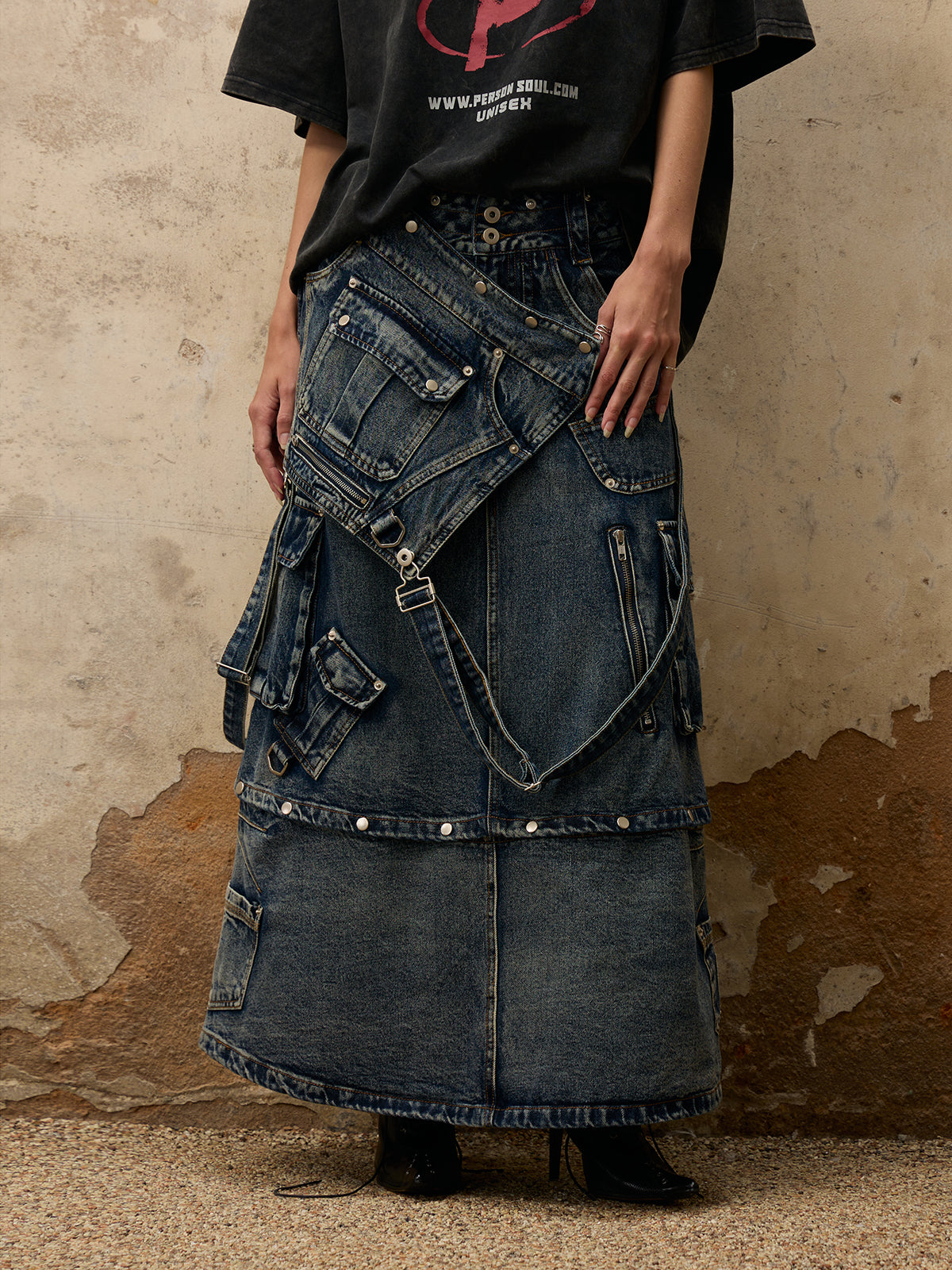 Denim Dungarees