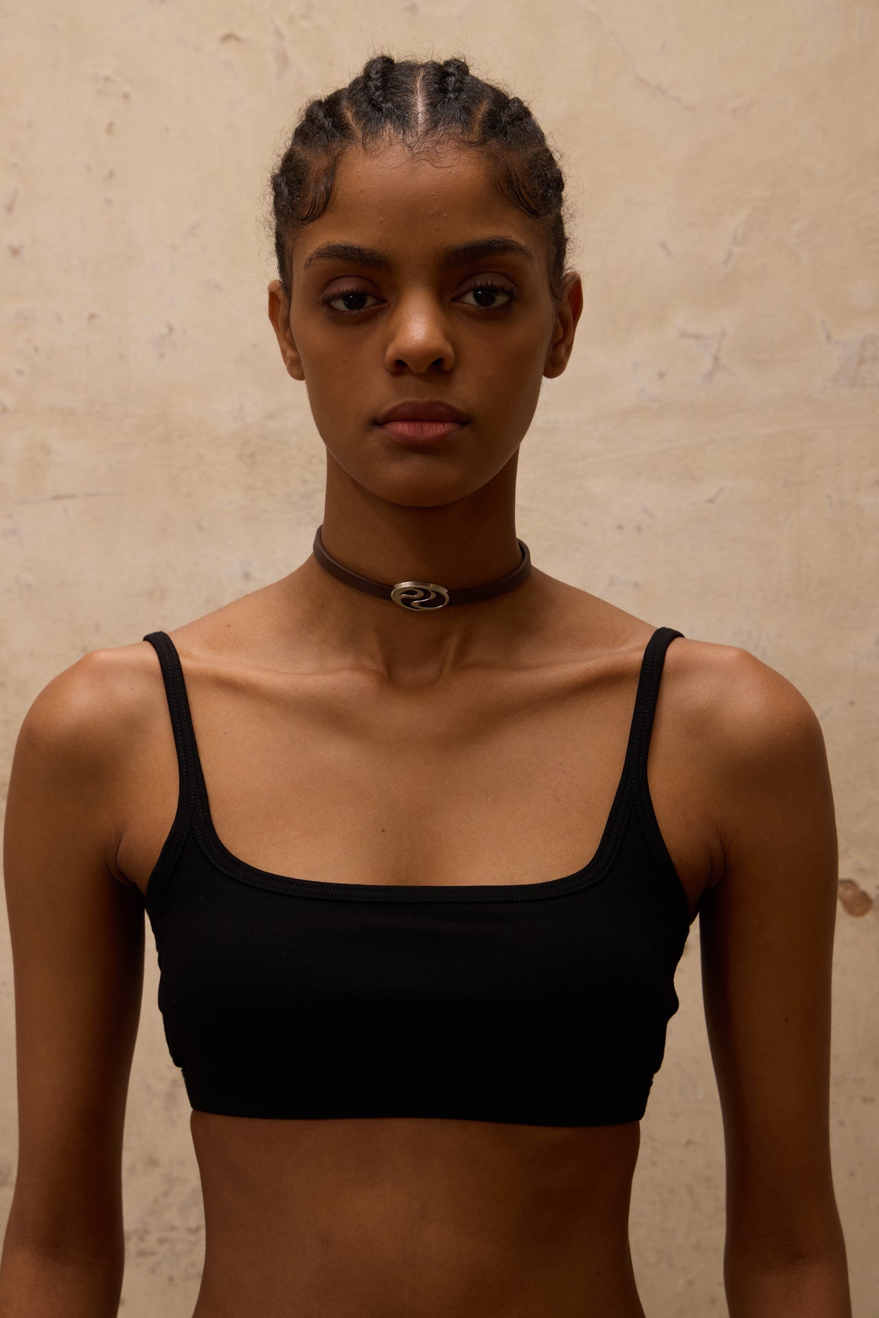 Personsoul Leather Choker