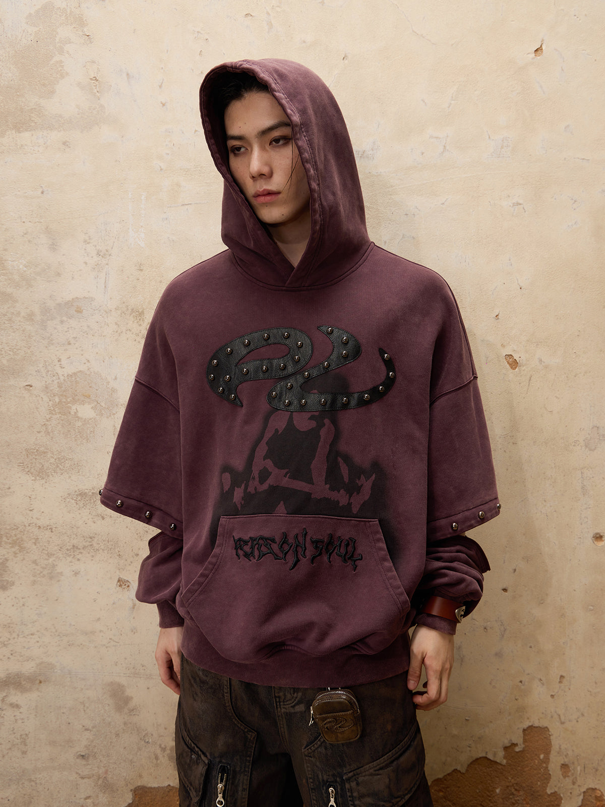 Removable Sleeves Hoodie