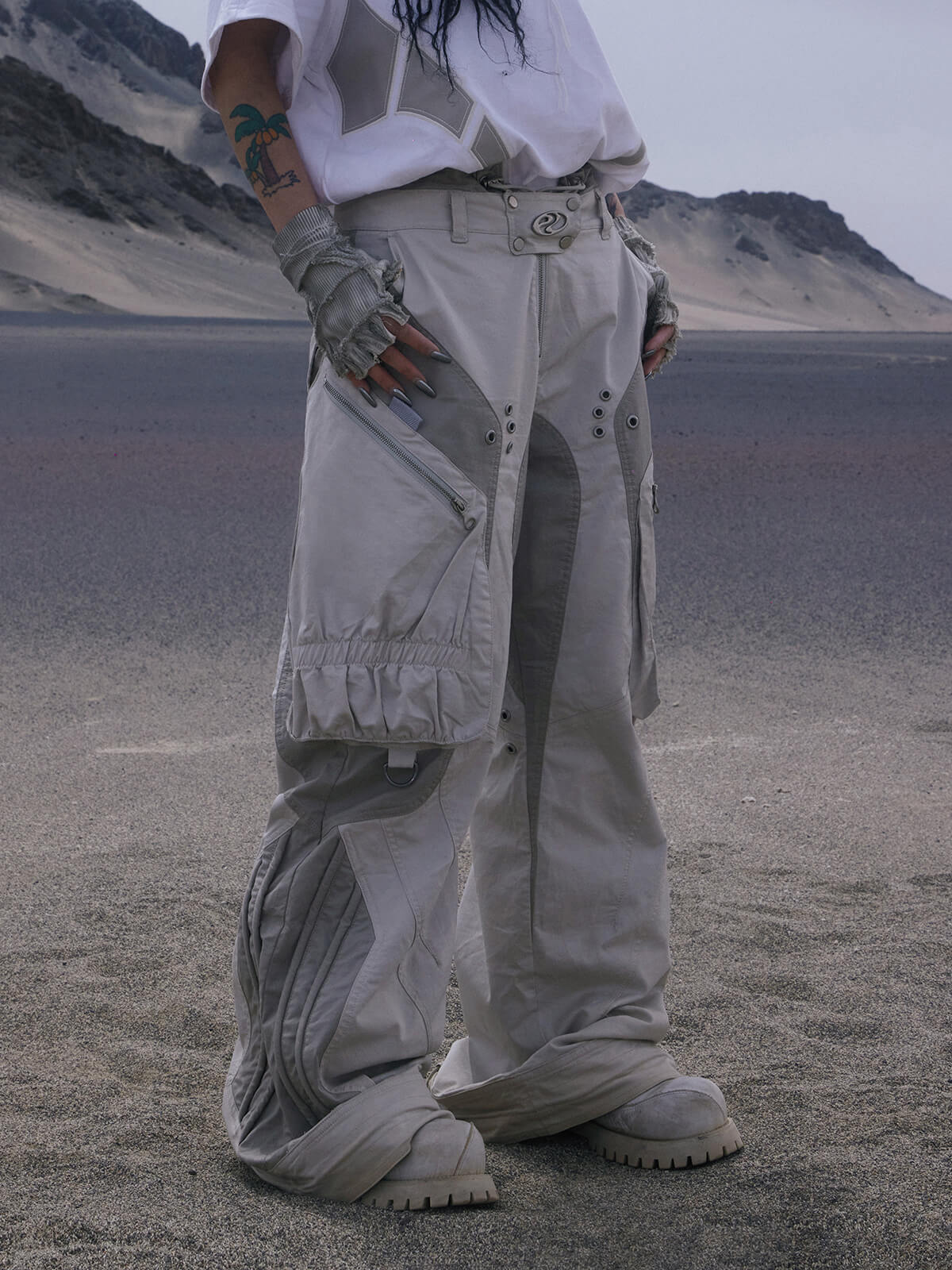 Personsoul Bootcut Cargo Pants