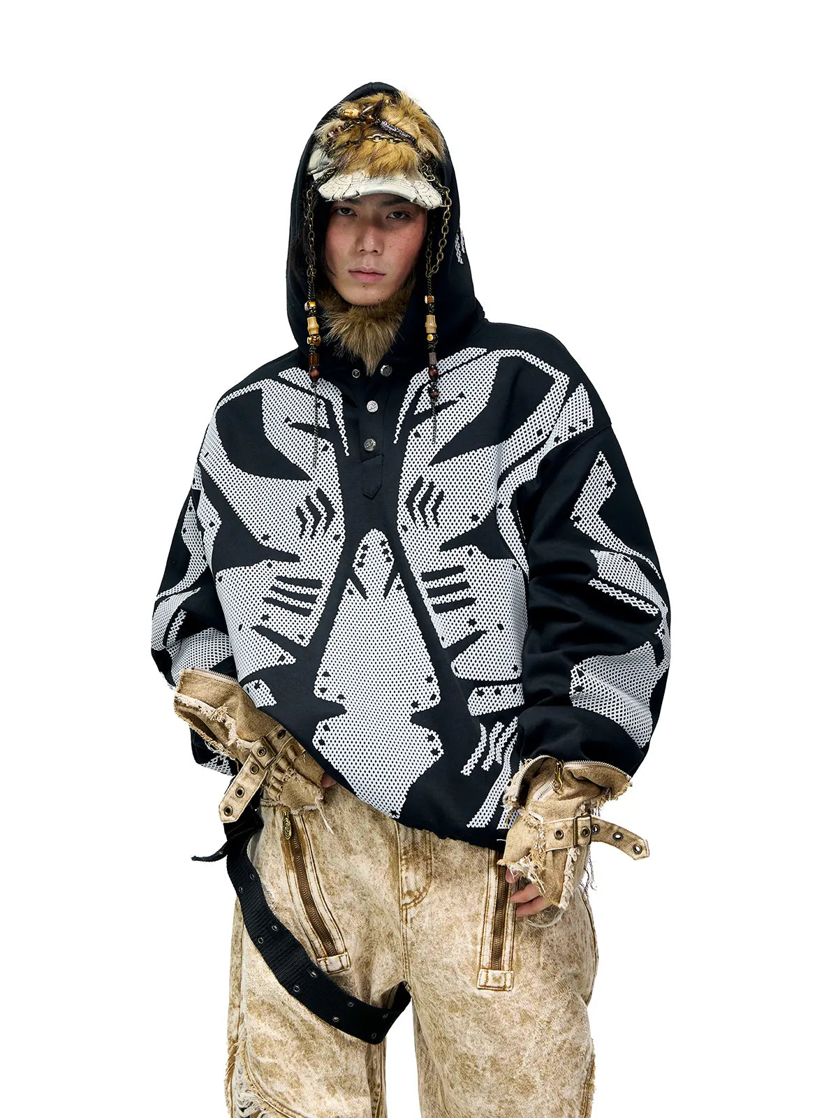 Reflective Armor Hoodie