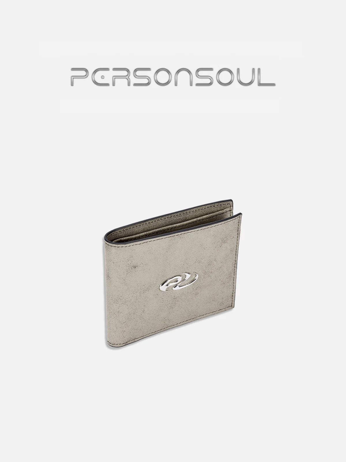 Personsoul Yuan Symbol Sheepskin Wallet